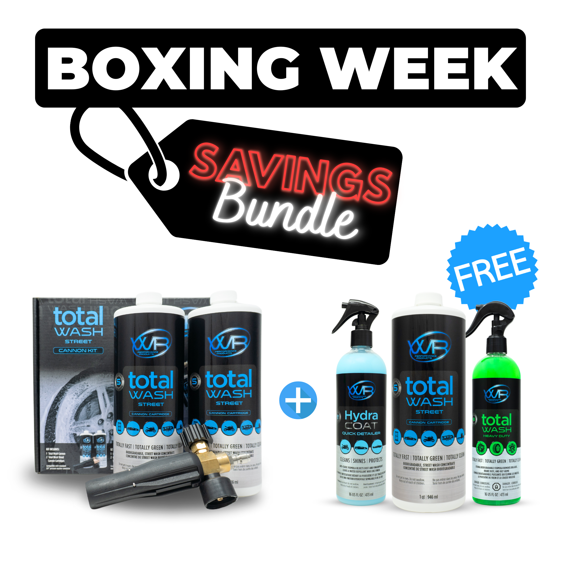 Special Total Wash Street Cannon Kit Essentials Bundle