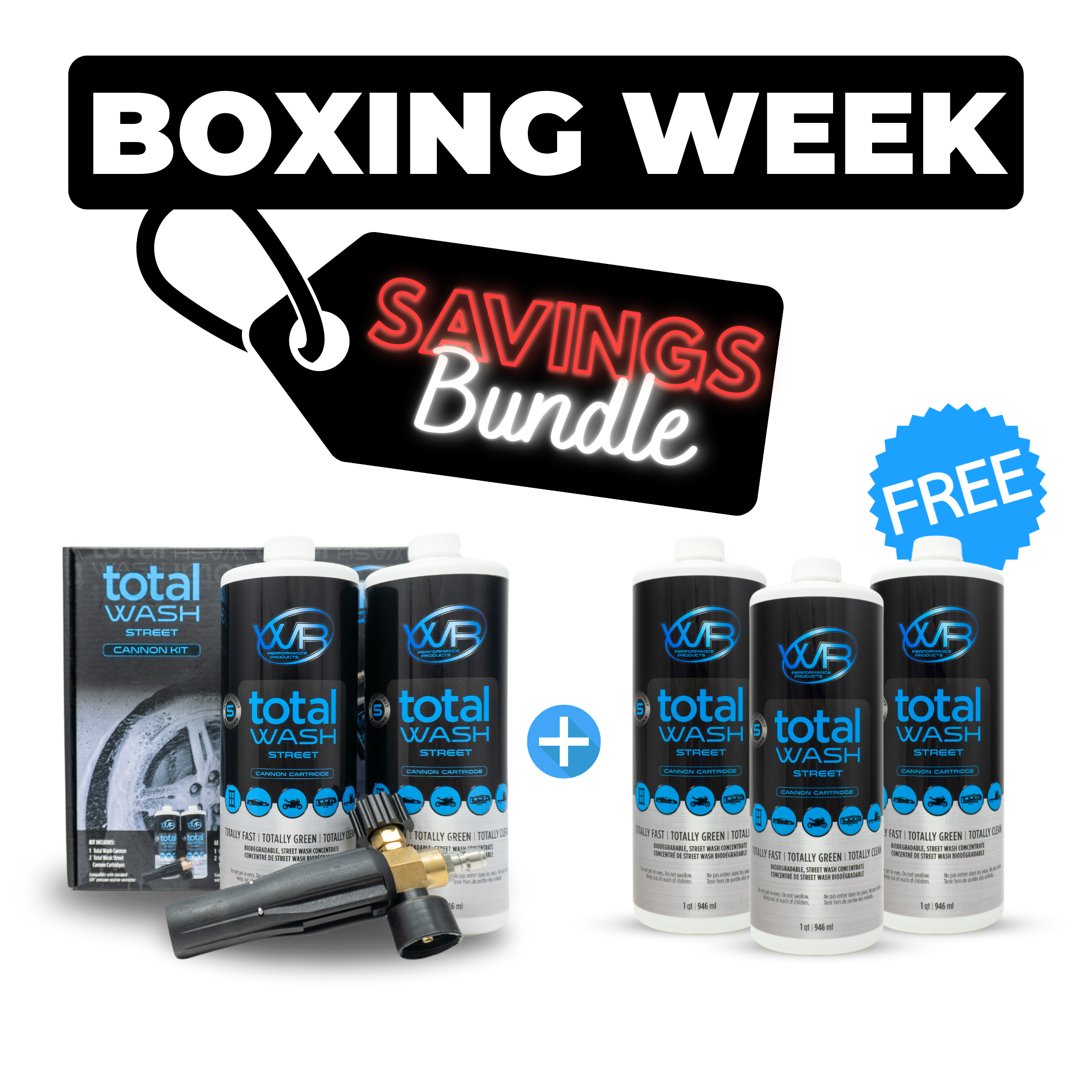 Special Total Wash Street Cannon Kit Bundle