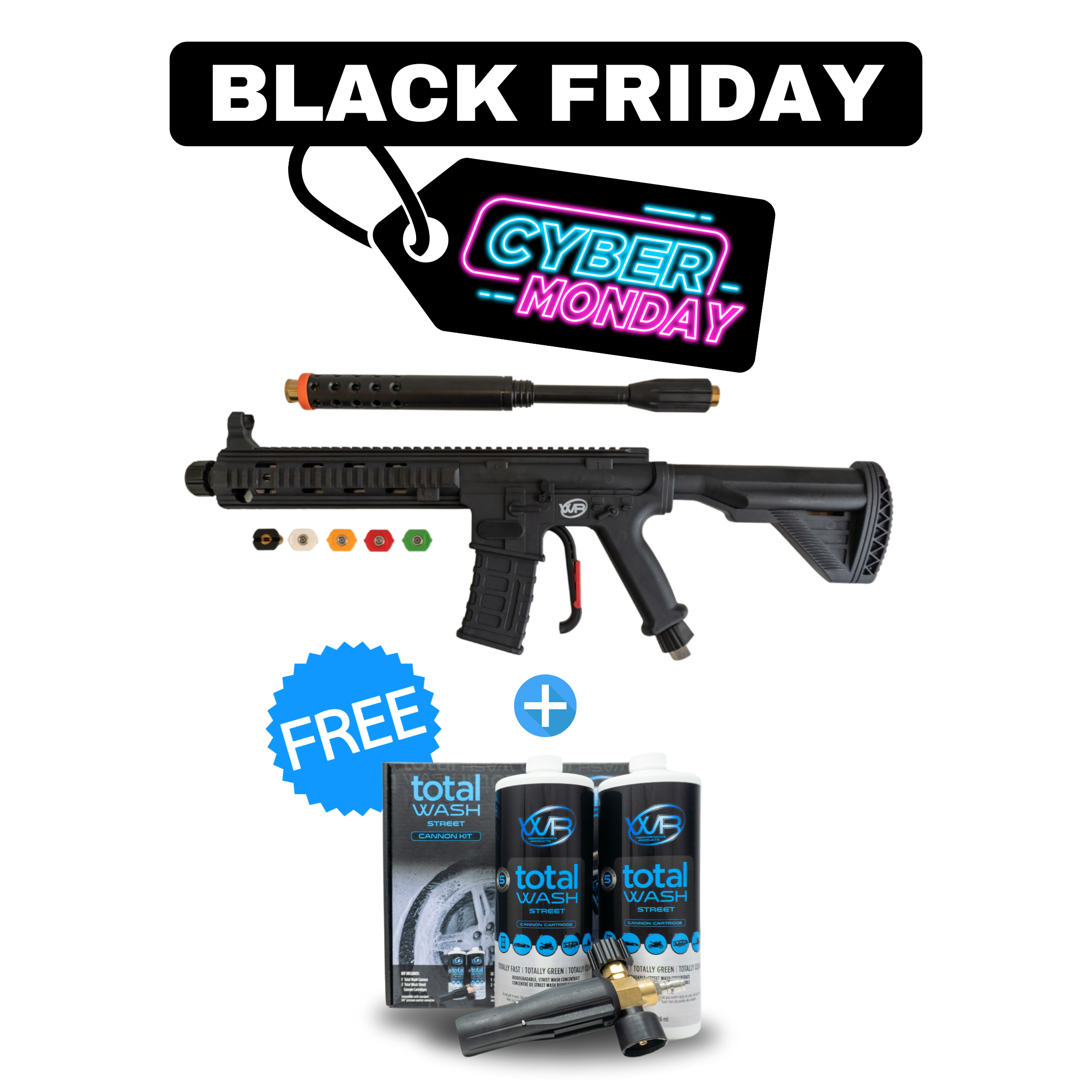 Spray R-15 Total Wash Street Bundle