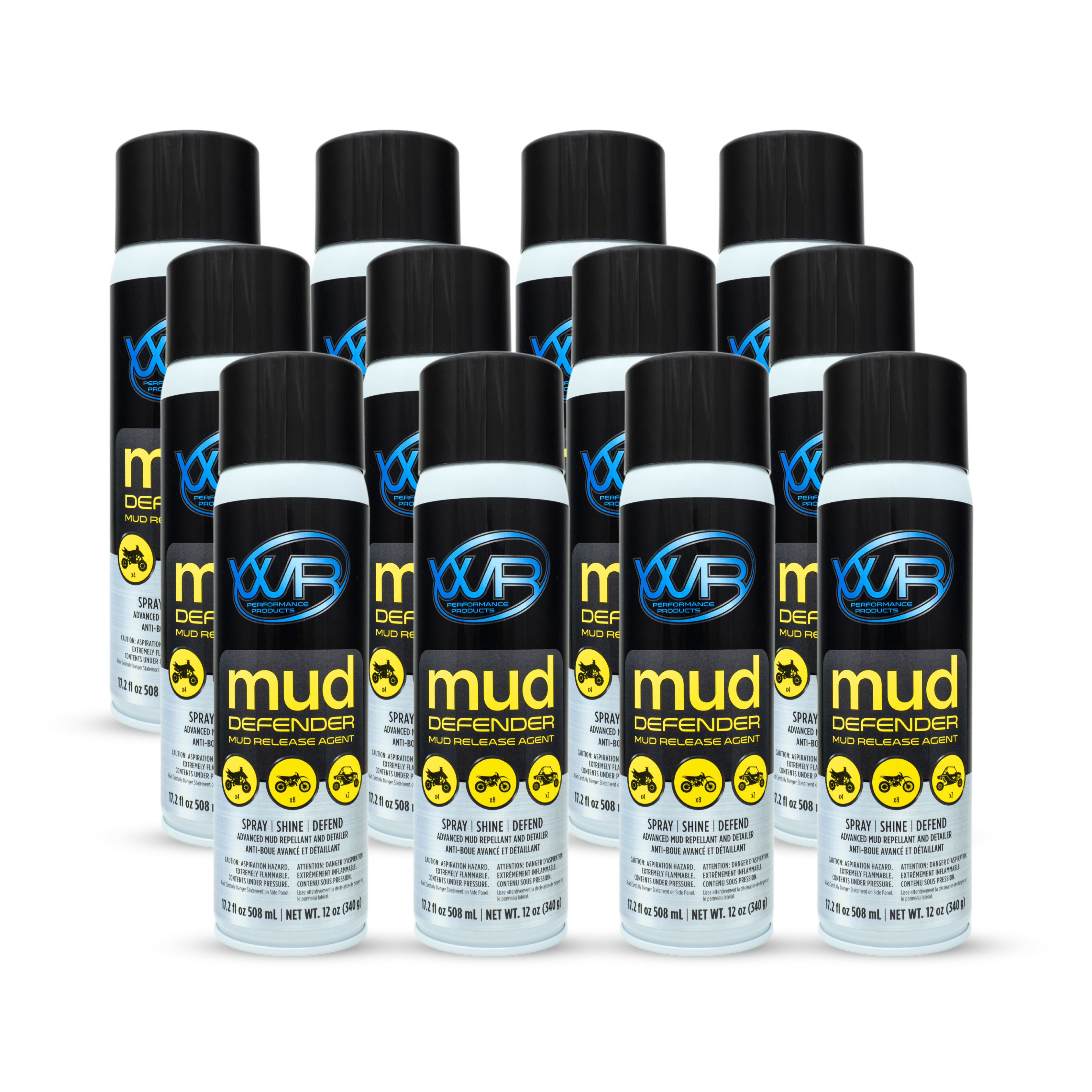 12 pack of Mud Defender
