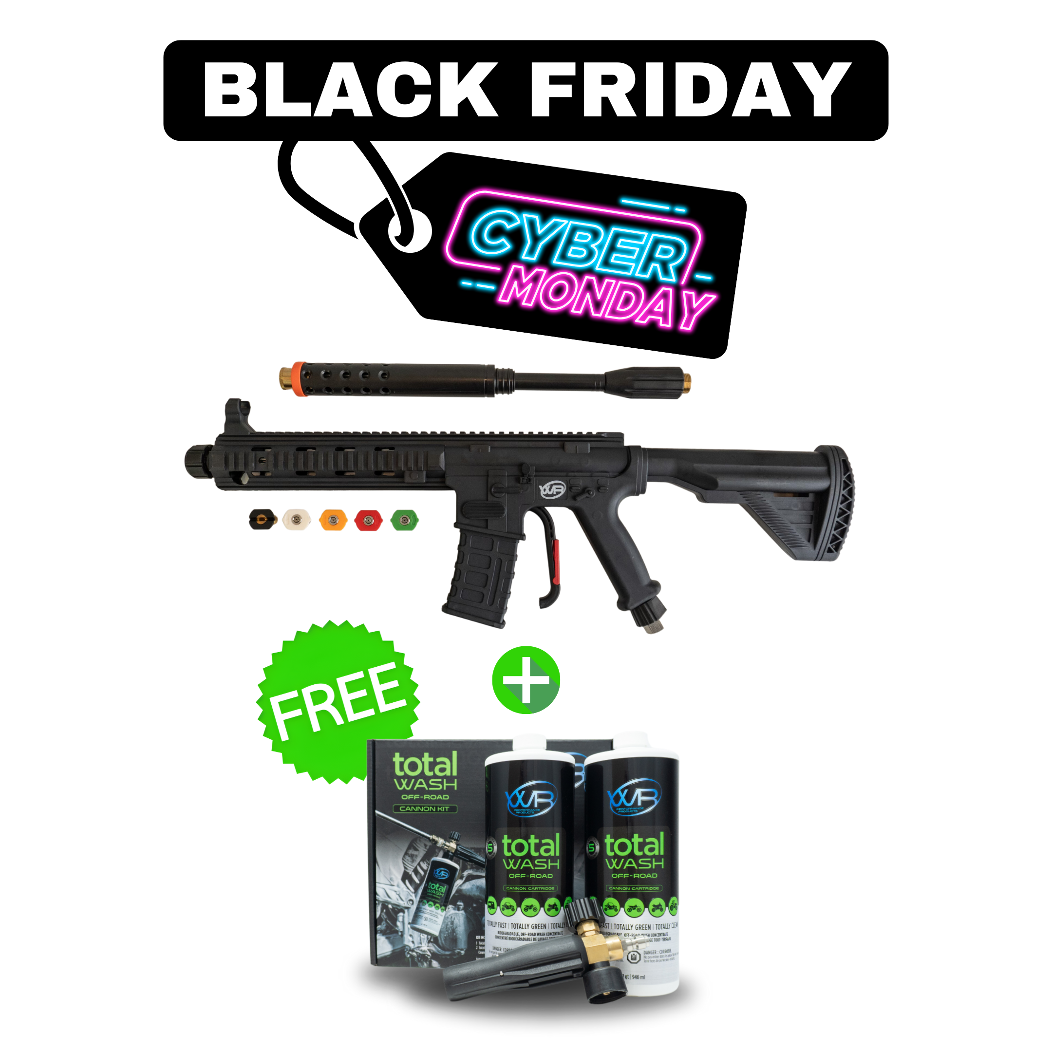 Spray R-15 Total Wash Offroad Bundle