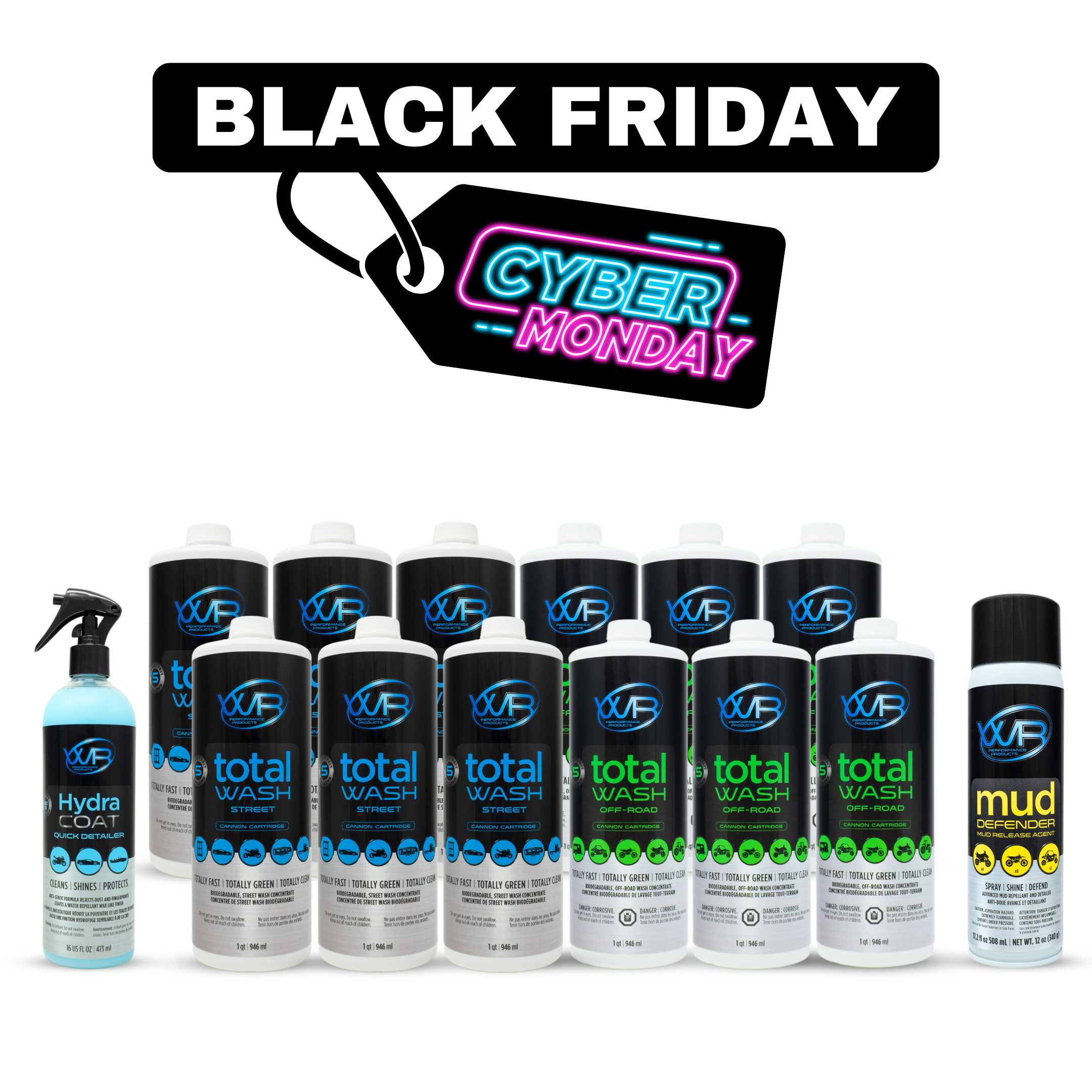 Total Wash Cannon Cartridge Variety Bundle