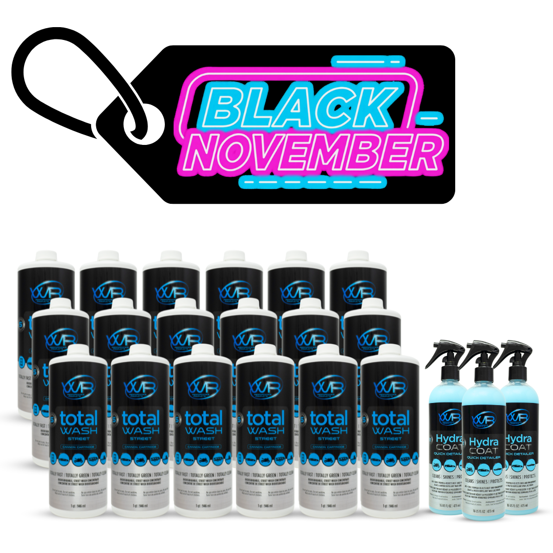 18 Pack of Total Wash Street Cartridges and 3 Pack of Hydra Coat