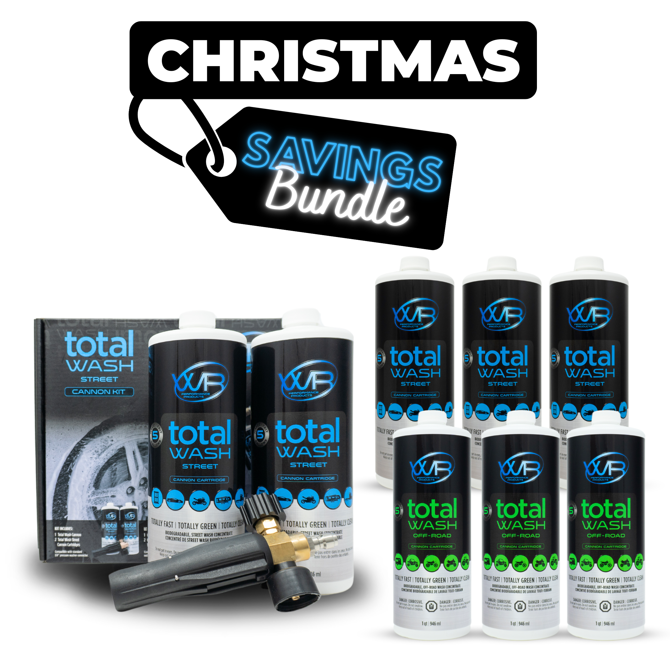 Total Wash Street Cannon Variety Bundle