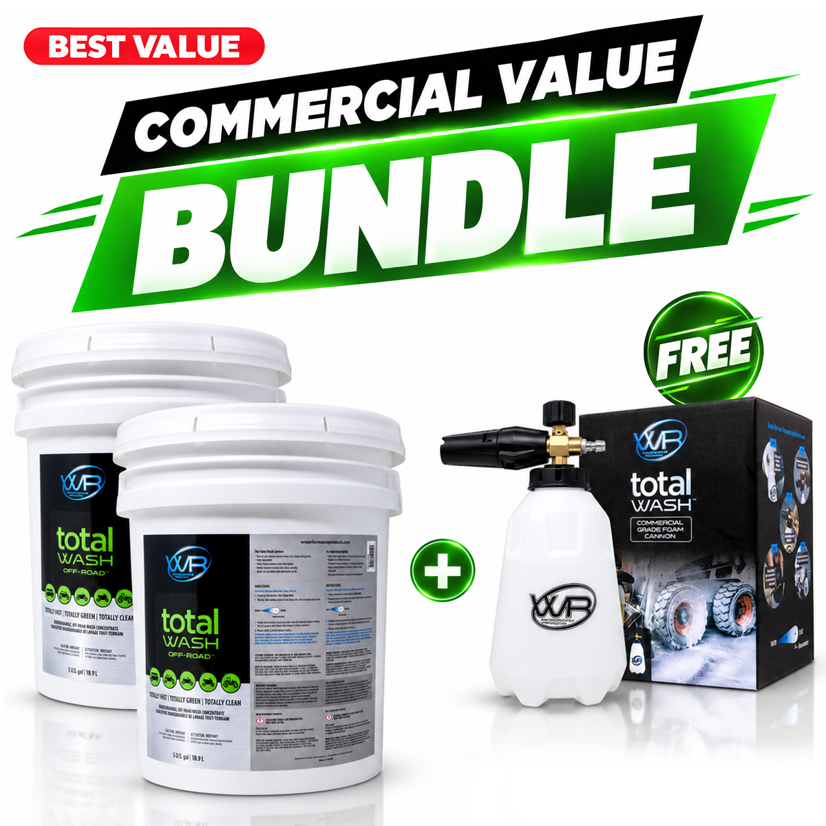 Total Wash Offroad Commercial Value Bundle