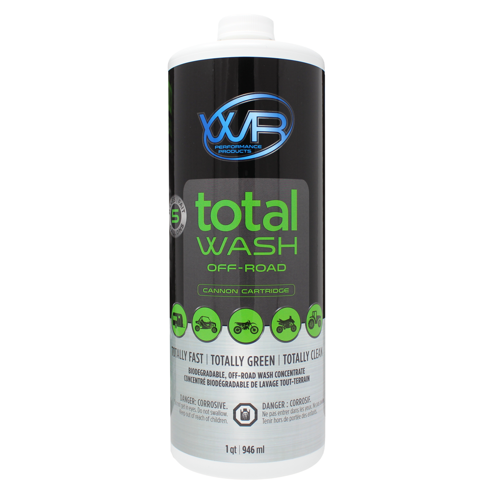 Total Wash Off-Road Cartridge WR Performance 1qt / 946mL MX ATV UTV Soap  Cleaner