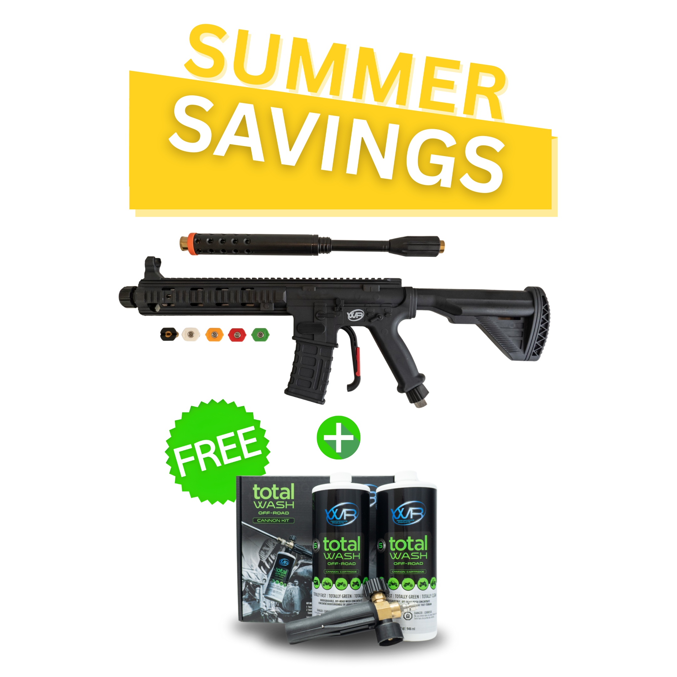 Spray R-15 Total Wash Offroad Bundle