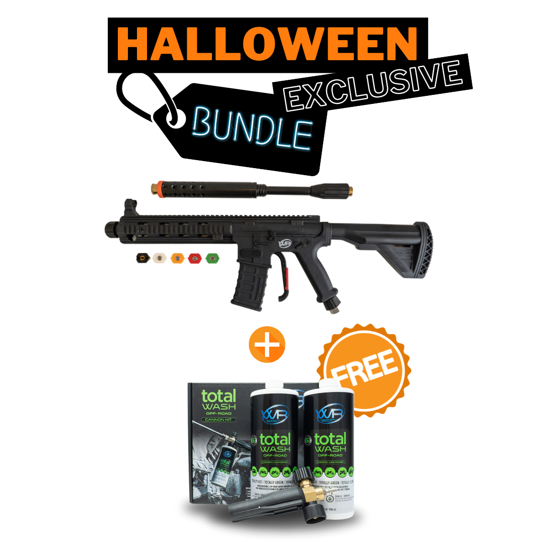 Halloween Spray R-15 Total Wash Offroad Bundle