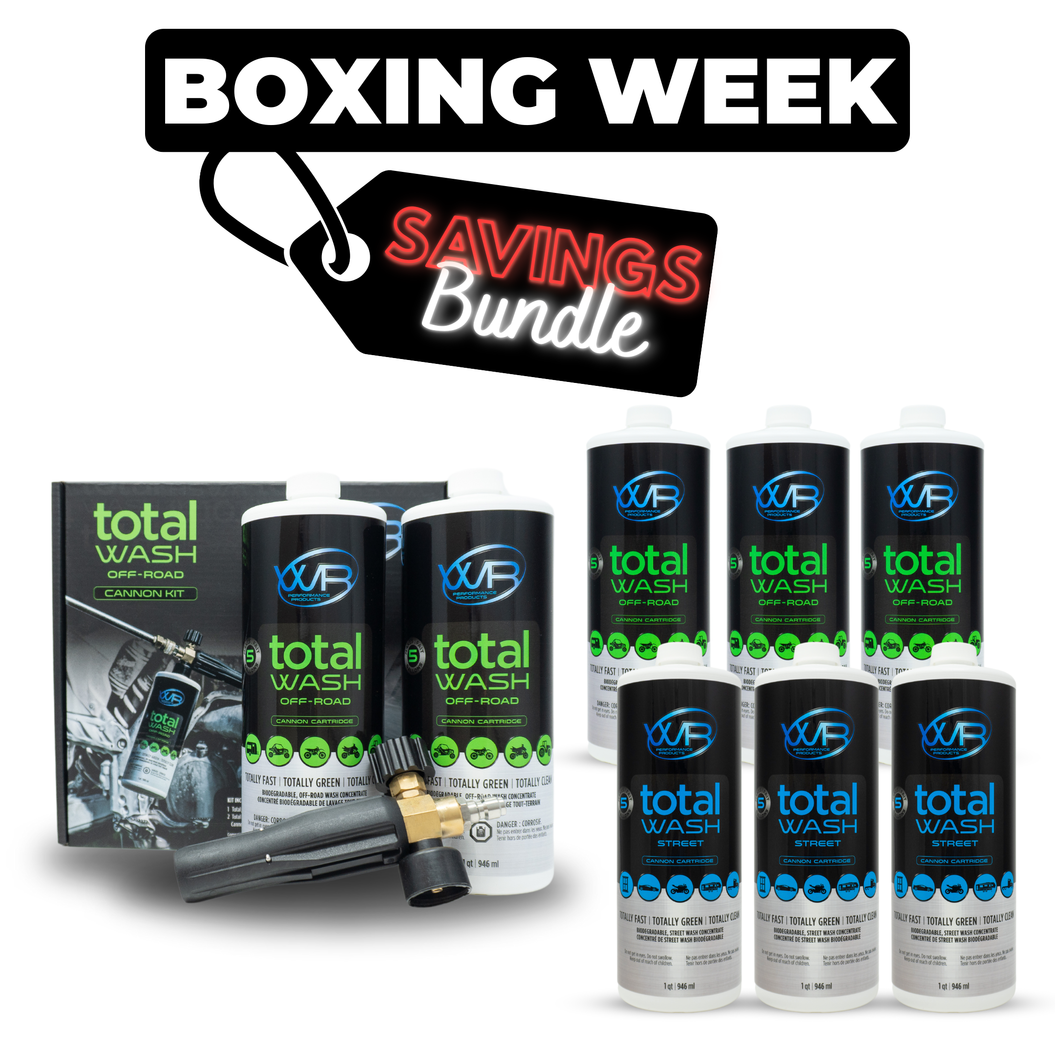 Total Wash Cannon Variety Bundle