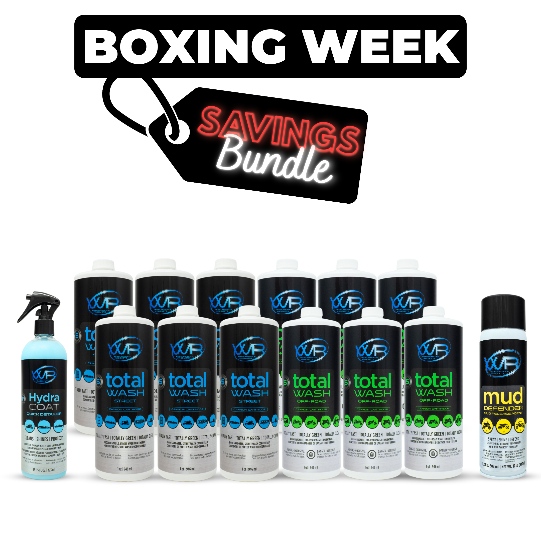 Total Wash Cannon Cartridge Variety Bundle