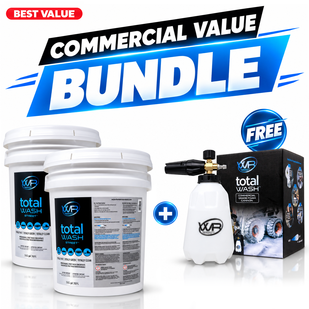 Total Wash Street Commercial Value Bundle