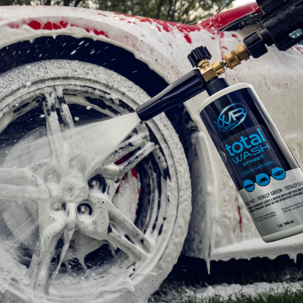 Total Wash Offroad is super strong stuff so you don't even need a pres