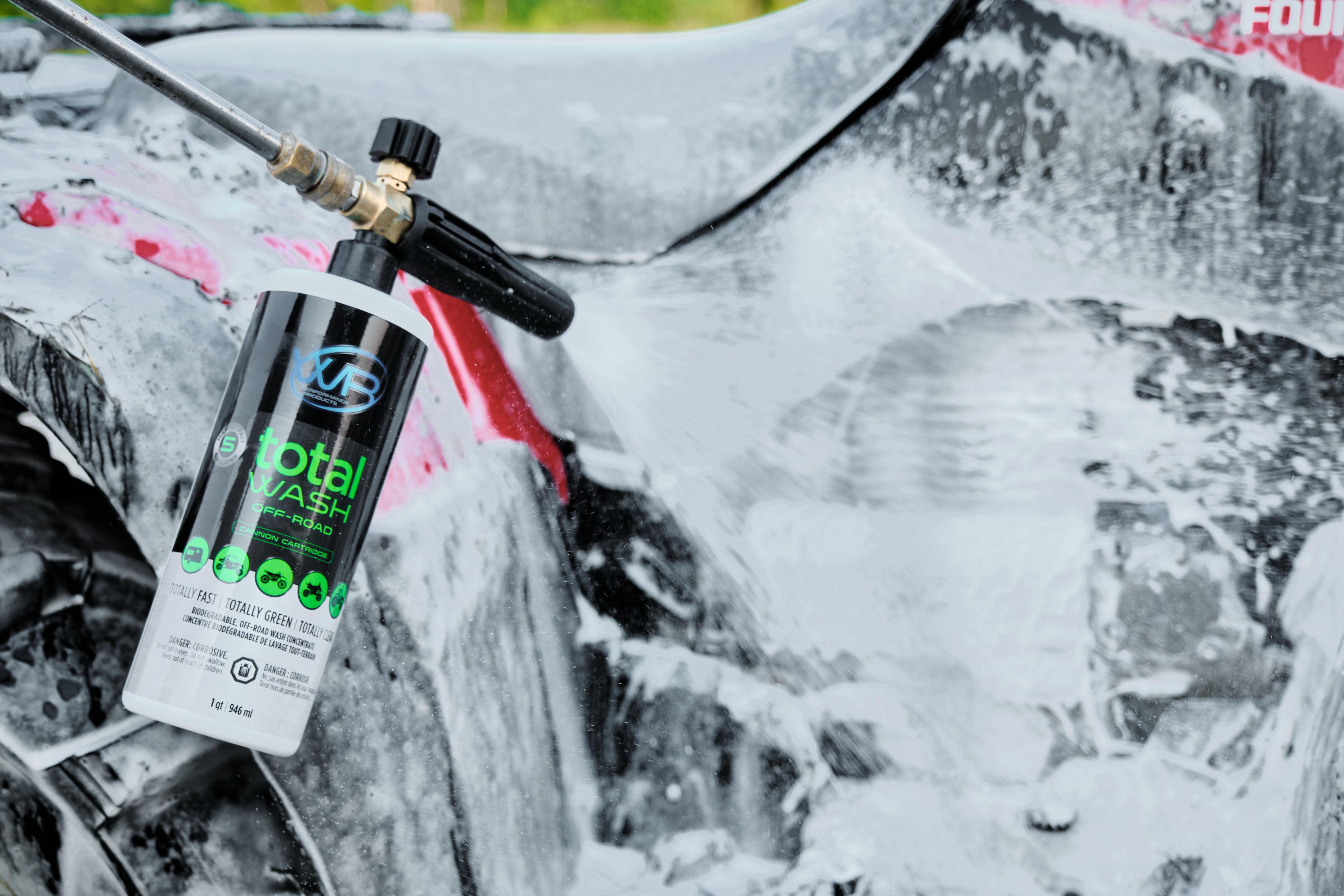 Introducing the Total Wash Cannon Kit!, This off-road wash is actually  touchless!!! 🤩 Shop here 👇🏻 to save 20% on Total Wash!   By WR Performance  Products Inc.